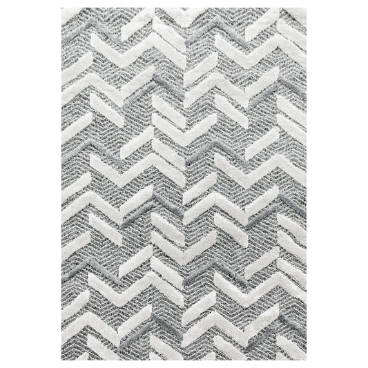 Pia 4705 grau hochwertiger moderner Designer Teppich