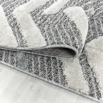 Pia 4705 grau hochwertiger moderner Designer Teppich