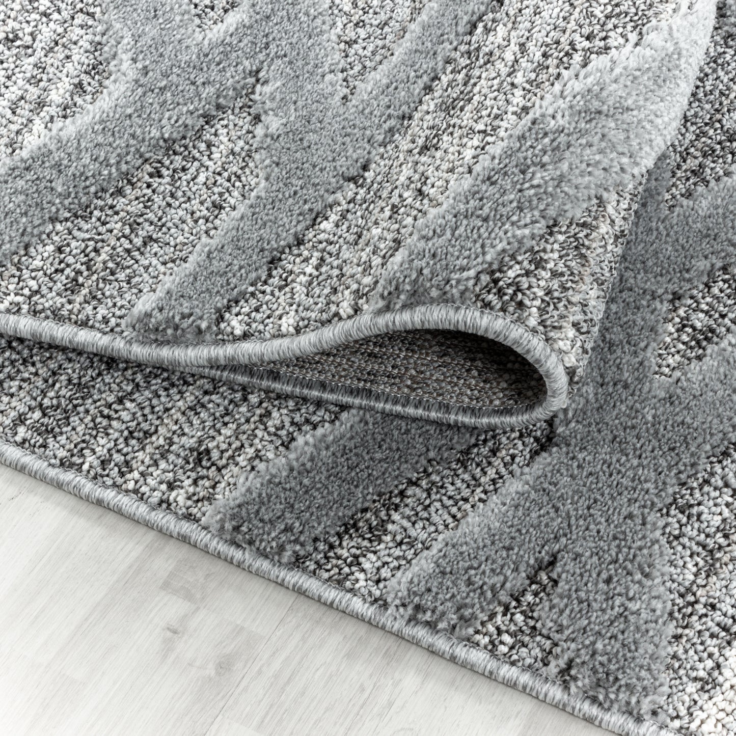 Pia 4706 grau hochwertiger moderner Designer Teppich
