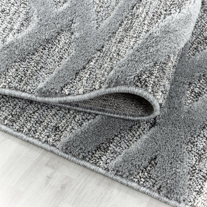 Pia 4706 grau hochwertiger moderner Designer Teppich
