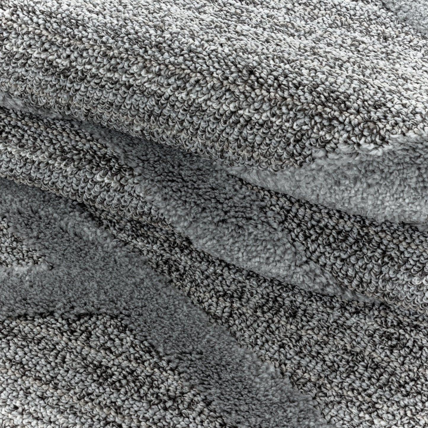 Pia 4706 grau hochwertiger moderner Designer Teppich
