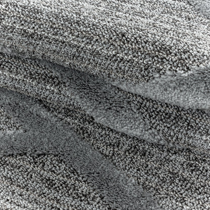 Pia 4706 grau hochwertiger moderner Designer Teppich