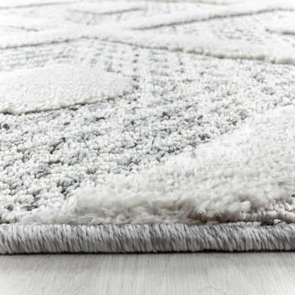 Pia 4707 grau hochwertiger moderner Designer Teppich