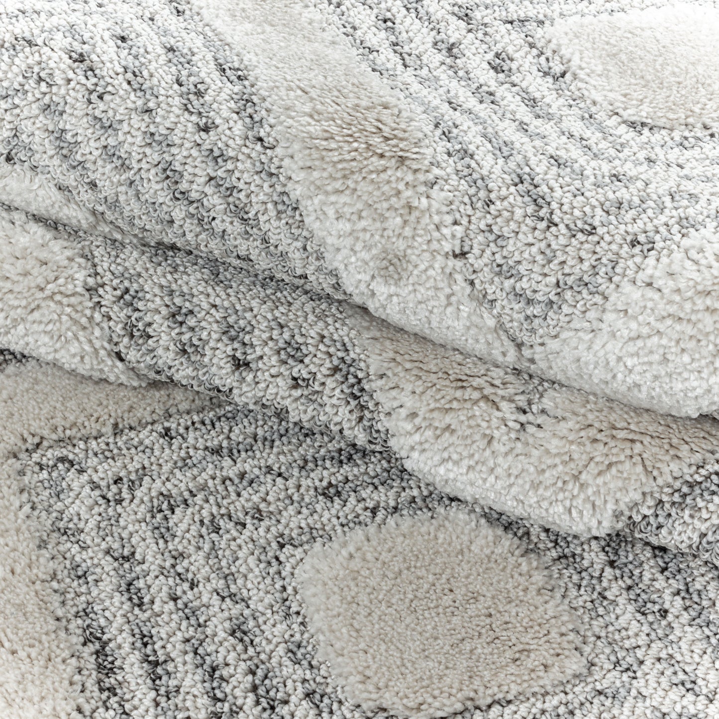 Pia 4707 grau hochwertiger moderner Designer Teppich