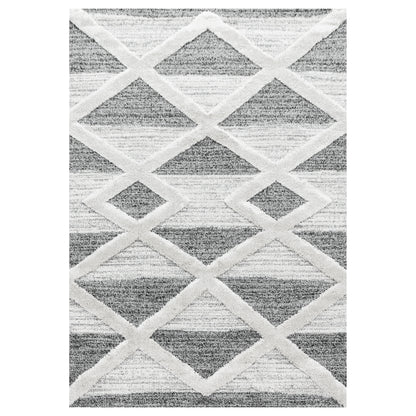 Pia 4709 grau hochwertiger moderner Designer Teppich