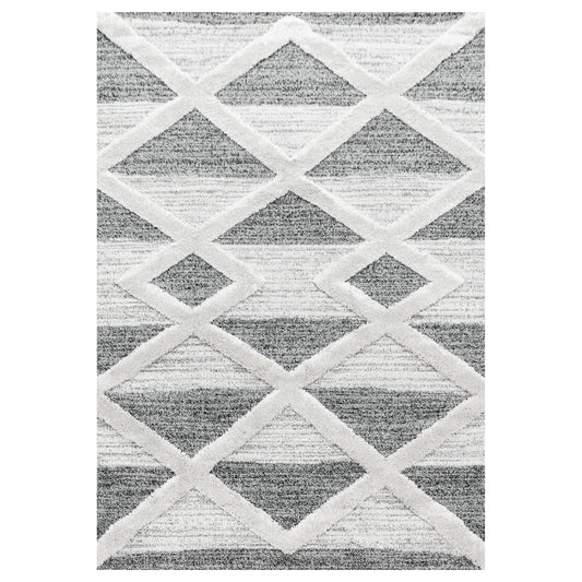 Pia 4709 grau hochwertiger moderner Designer Teppich