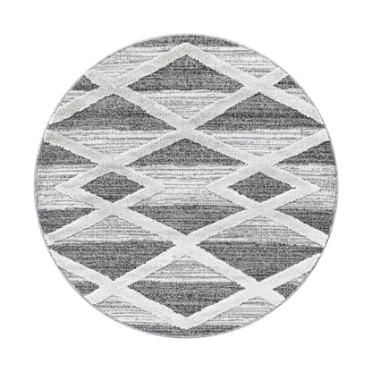 Pia 4709 grau hochwertiger moderner Designer Teppich