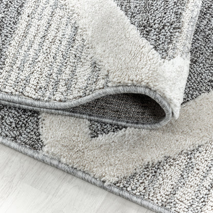 Pia 4709 grau hochwertiger moderner Designer Teppich