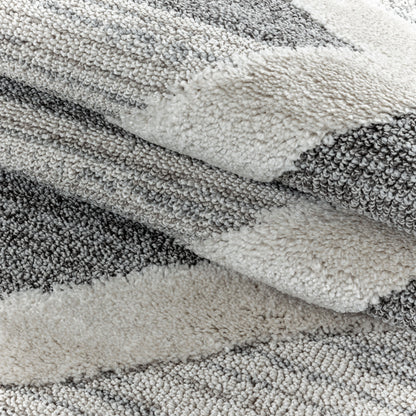 Pia 4709 grau hochwertiger moderner Designer Teppich