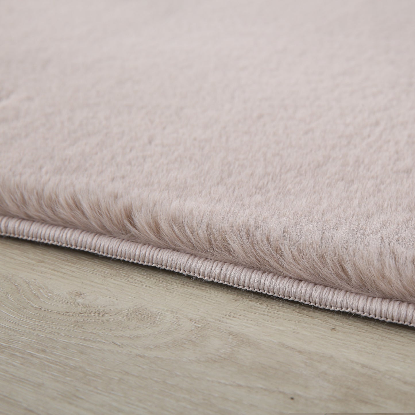 Cuddly 5100 beige Plüsch Teppich einfarbig pflegeleicht
