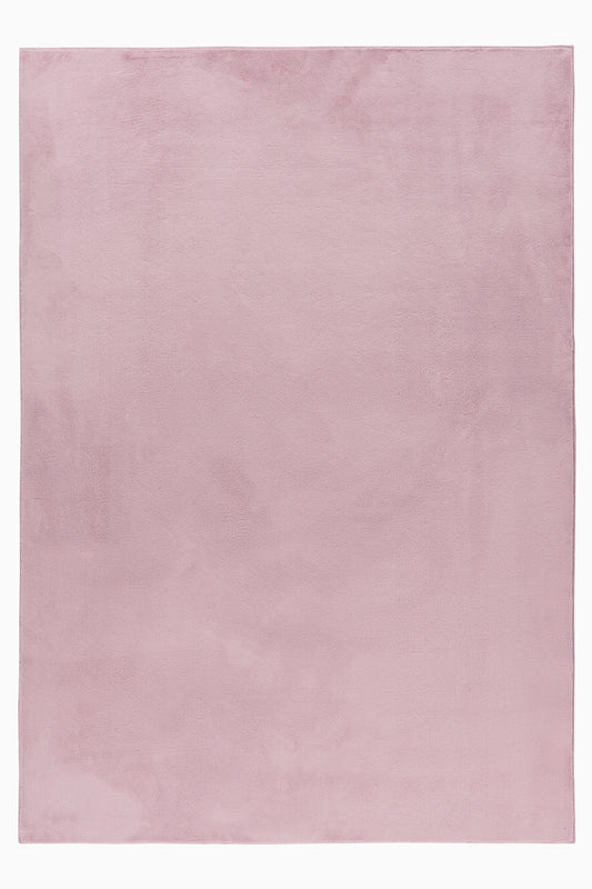 Cuddly 5100 rosa Plüsch Teppich einfarbig pflegeleicht