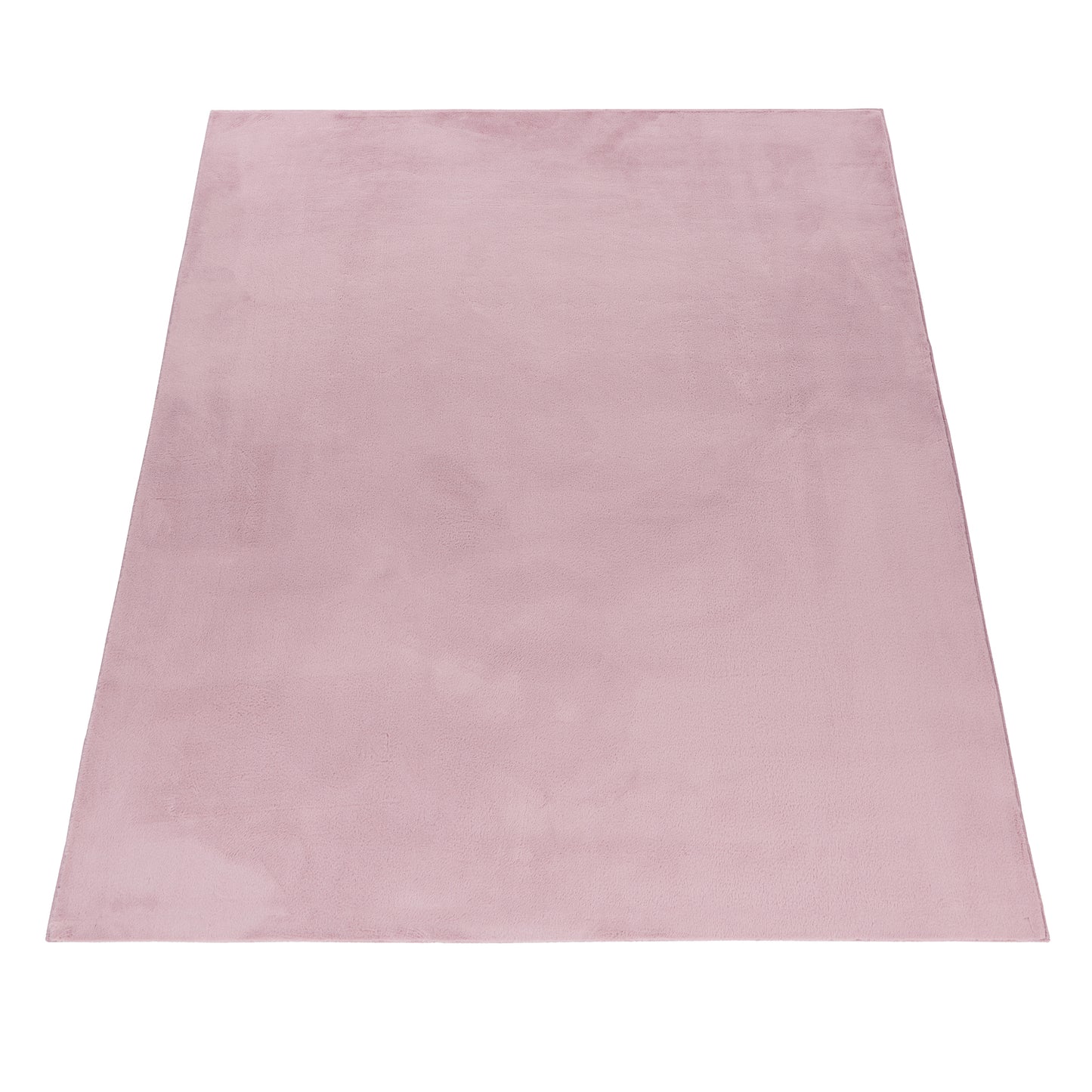 Cuddly 5100 rosa Plüsch Teppich einfarbig pflegeleicht