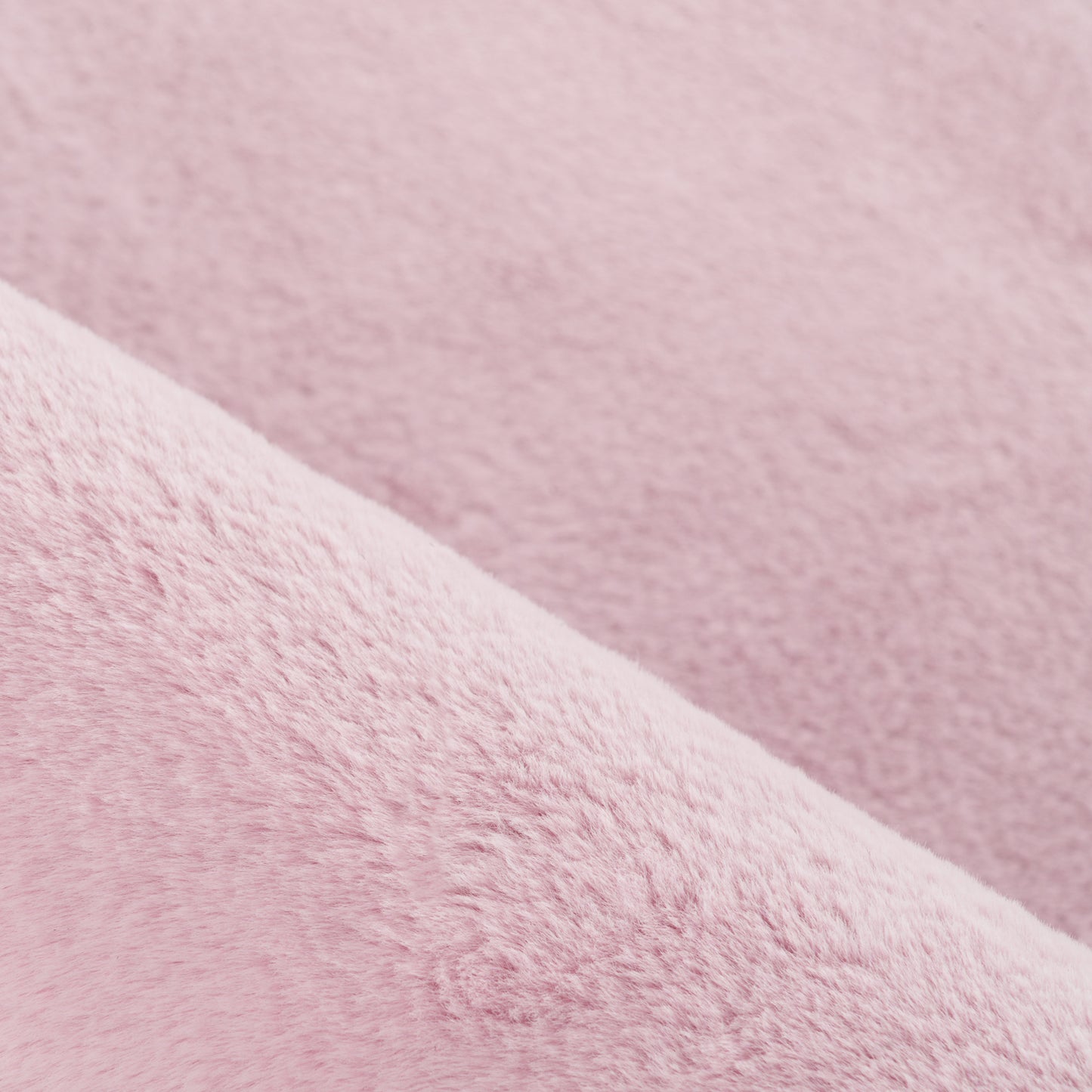 Cuddly 5100 rosa Plüsch Teppich einfarbig pflegeleicht