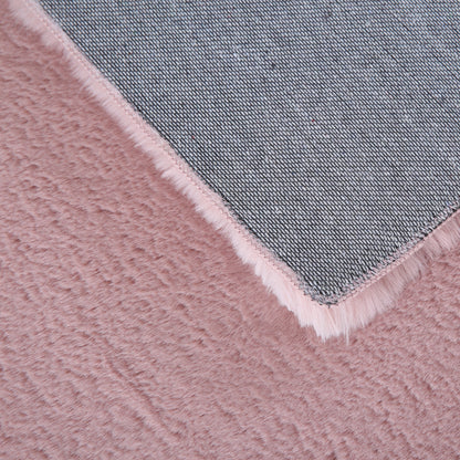 Cuddly 5100 rosa Plüsch Teppich einfarbig pflegeleicht