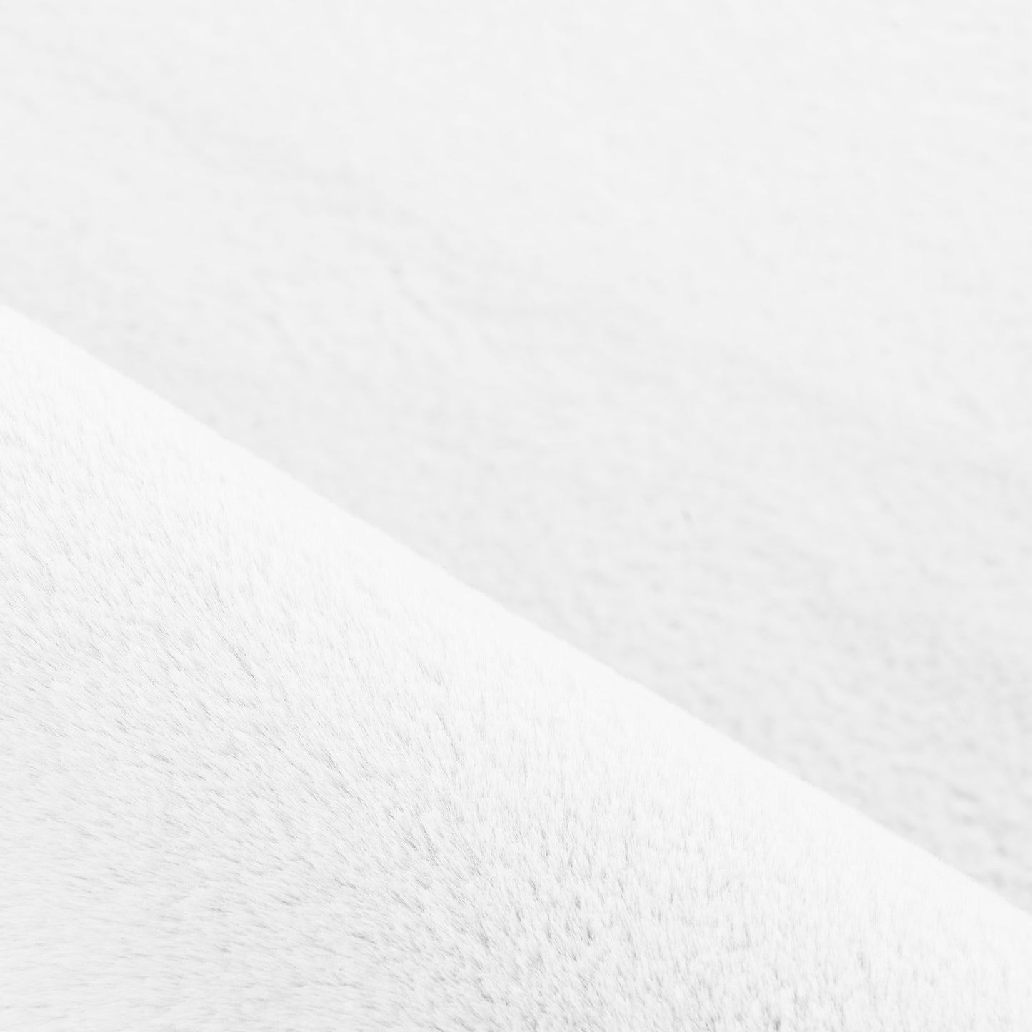 Cuddly 5100 weiß Plüsch Teppich einfarbig pflegeleicht
