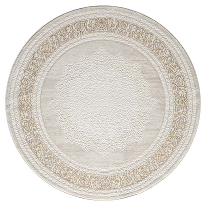 Art 209 creme klassicher Designer Teppich