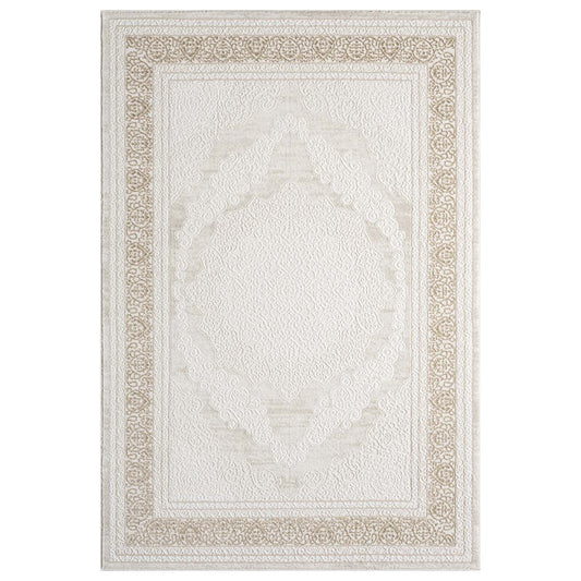 Art 209 creme klassicher Designer Teppich