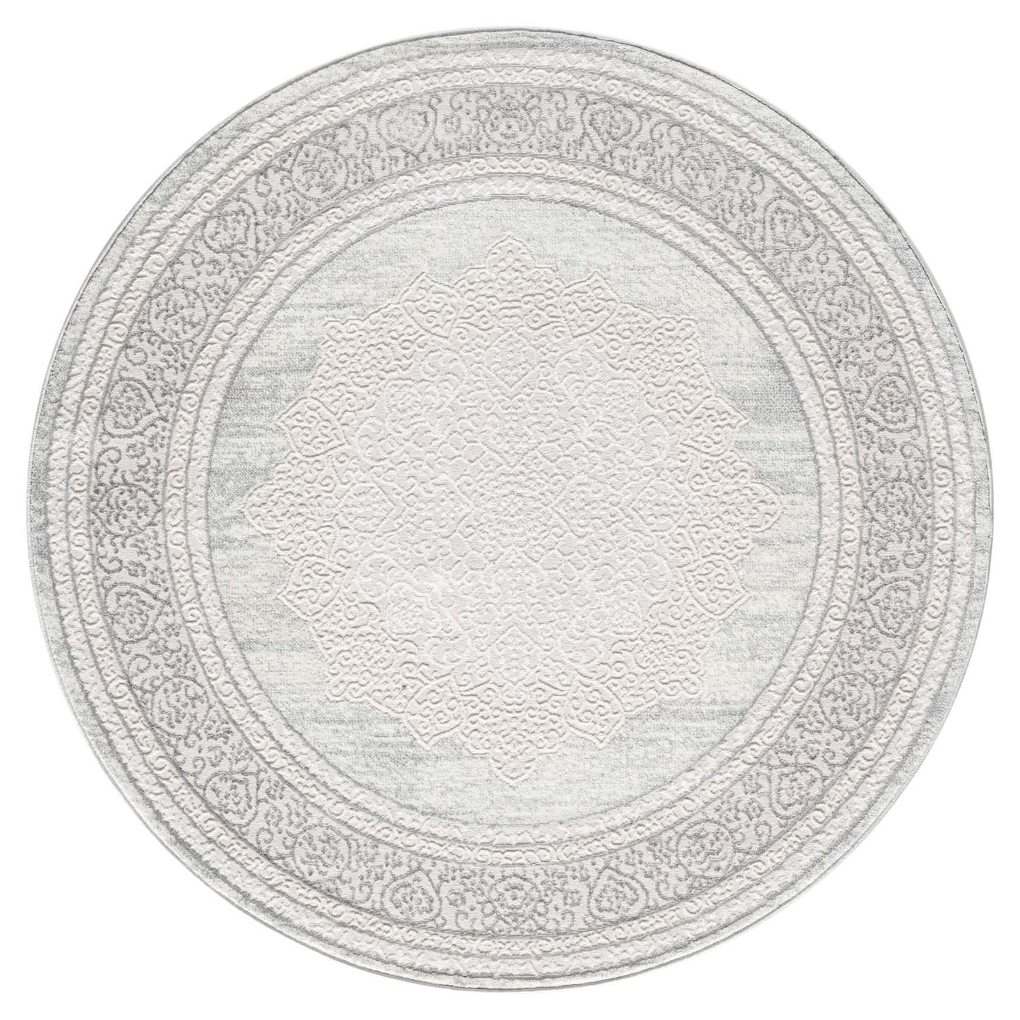 Art 209 grau klassicher Designer Teppich