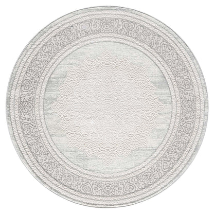 Art 209 grau klassicher Designer Teppich