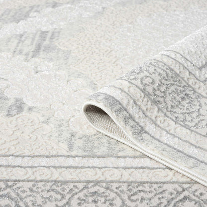 Art 209 grau klassicher Designer Teppich