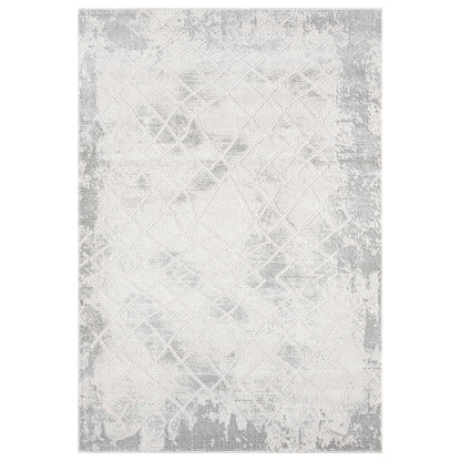 Art 215 grau klassicher Designer Teppich