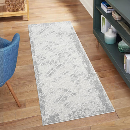 Art 215 grau klassicher Designer Teppich