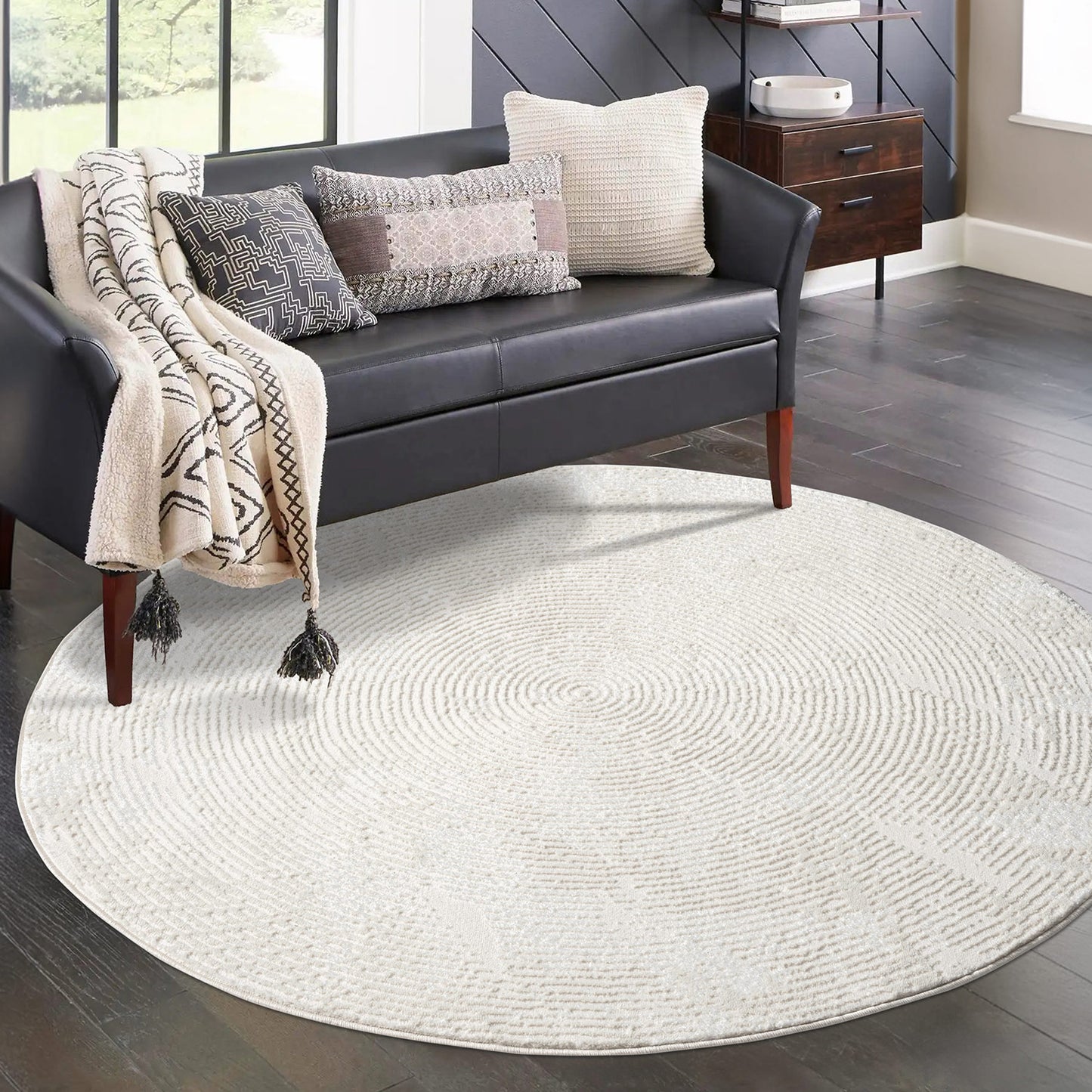 Art 481 creme klassicher Designer Teppich
