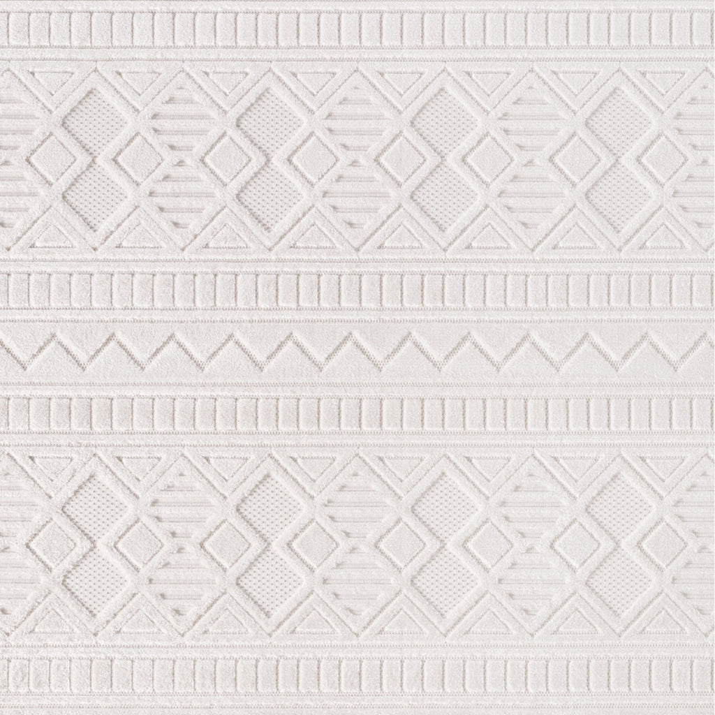 Desi 1652 creme Moderner Designer Teppich mit Hoch-Tief Strukturen