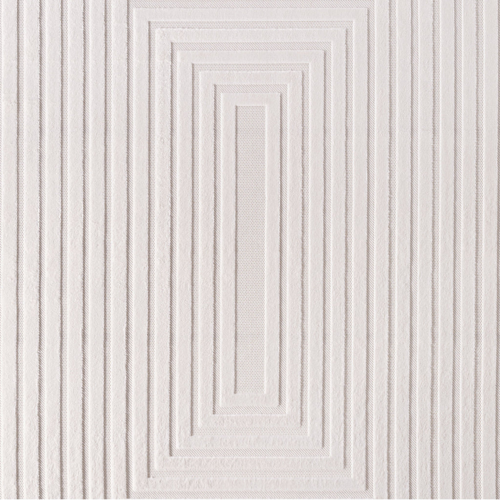 Desi 1653 creme Moderner Designer Teppich mit Hoch-Tief Strukturen