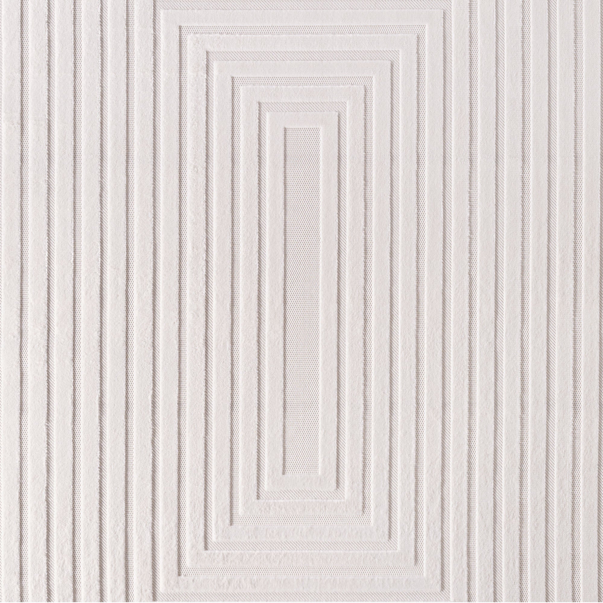 Desi 1653 creme Moderner Designer Teppich mit Hoch-Tief Strukturen