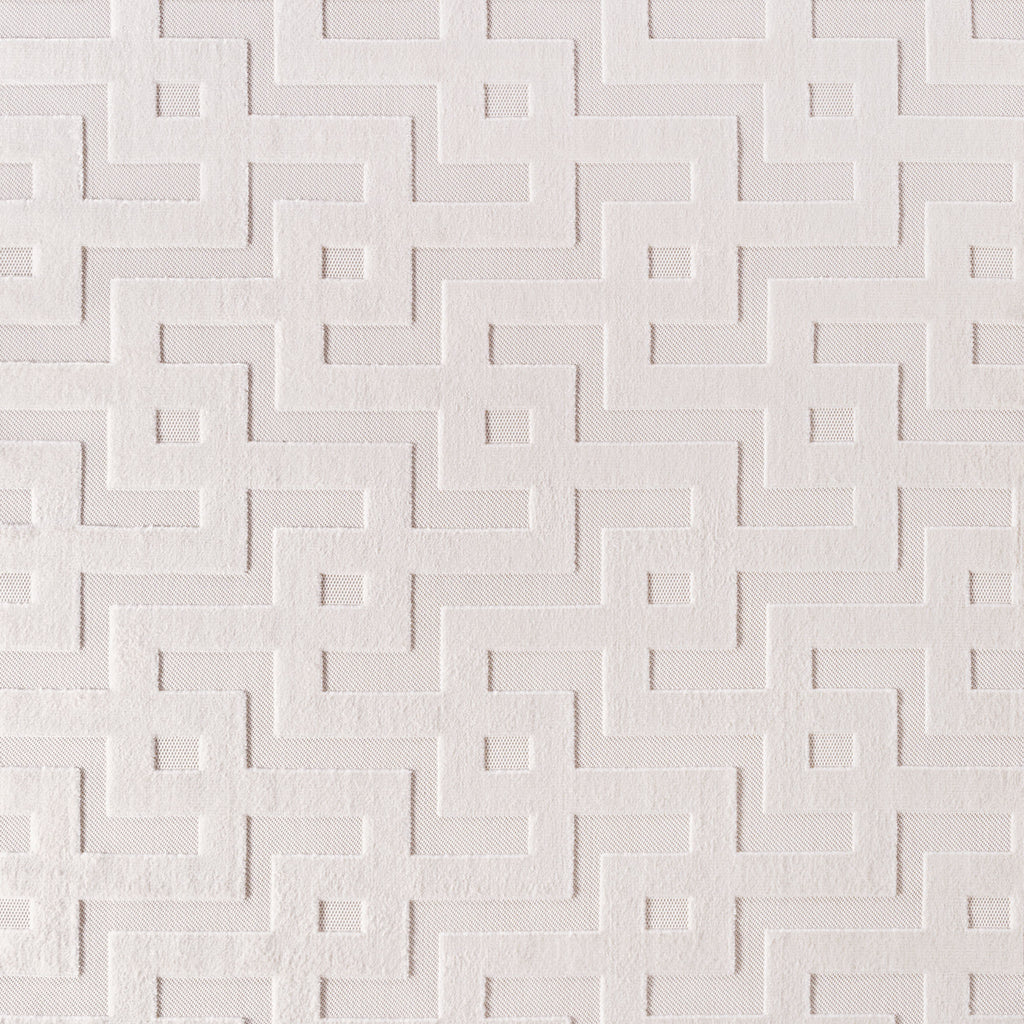 Desi 1656 creme Moderner Designer Teppich mit Hoch-Tief Strukturen