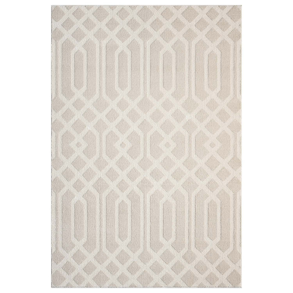 Maya 138 beige Moderner Designer Teppich