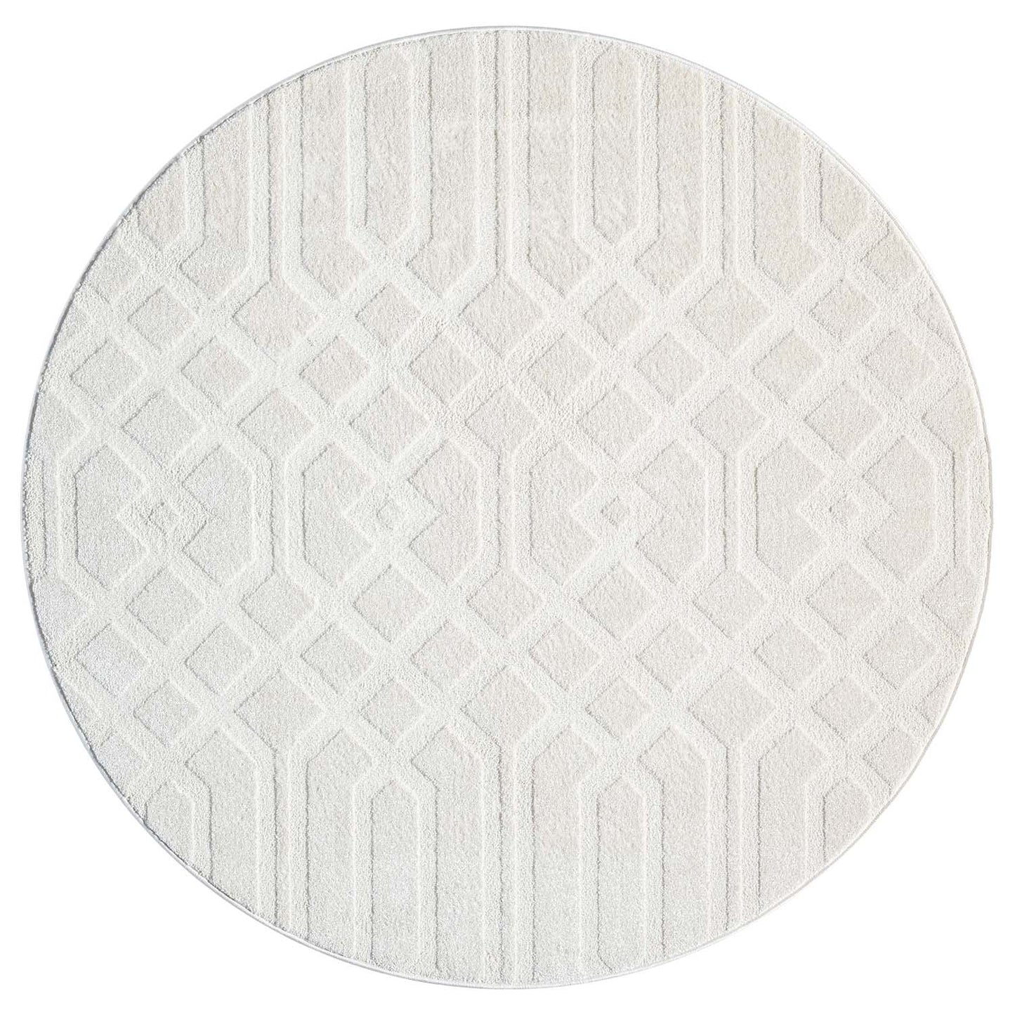 Fendi 138 creme Moderner Designer Teppich