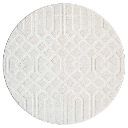 Fendi 138 creme Moderner Designer Teppich