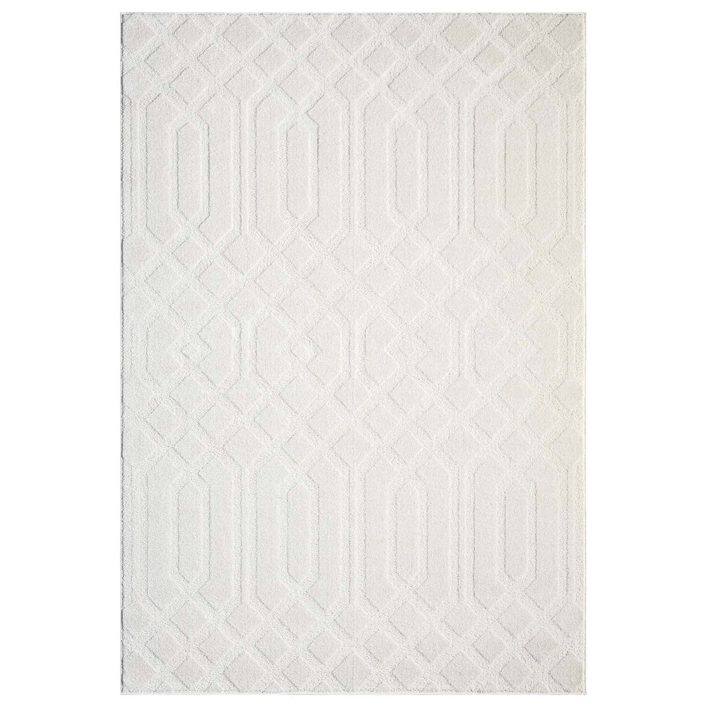 Fendi 138 creme Moderner Designer Teppich