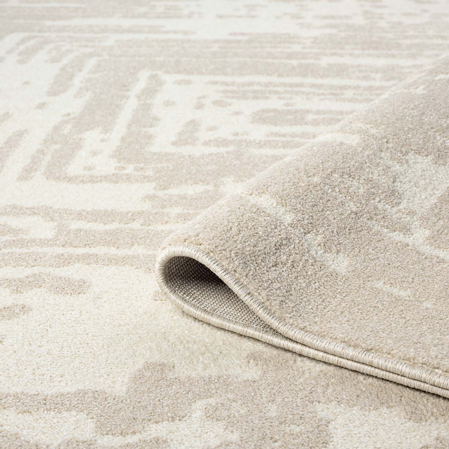 Maya 171 beige Moderner Designer Teppich