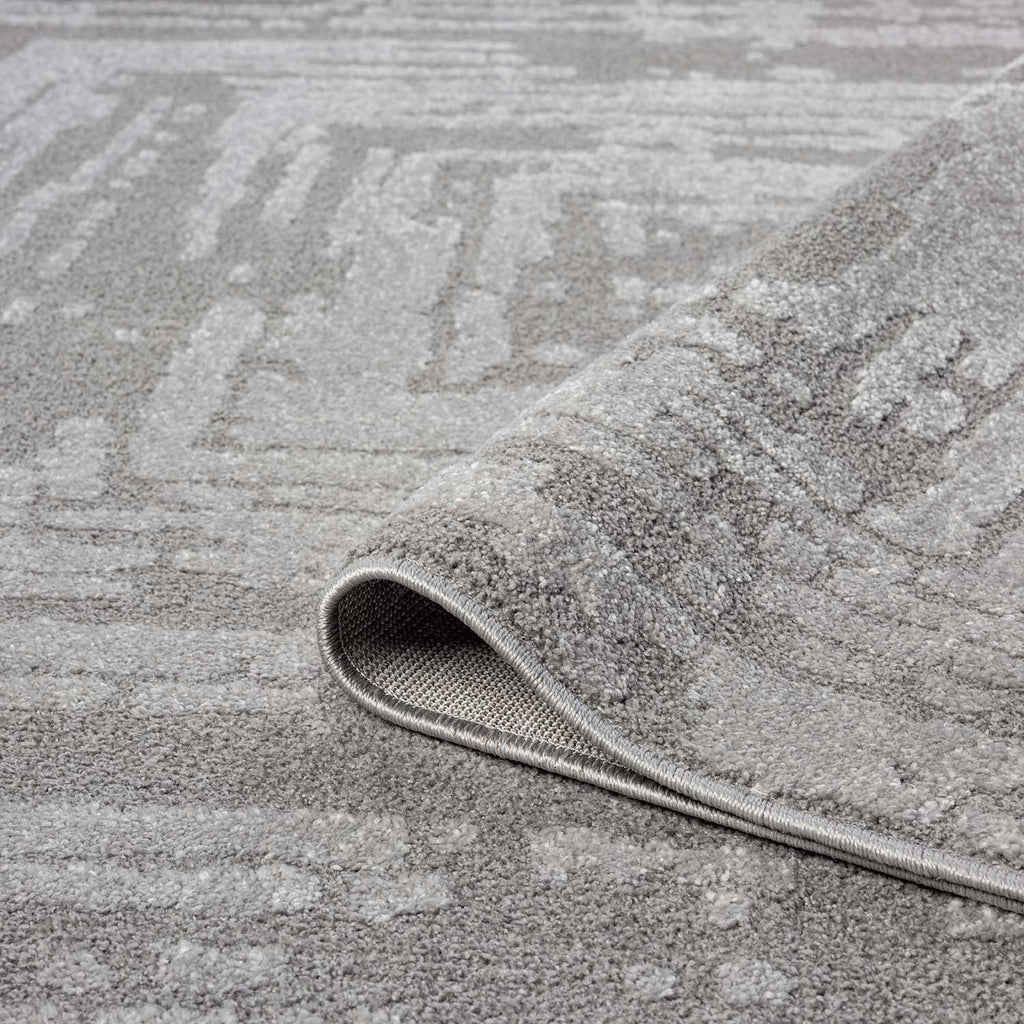 Maya 171 grau Moderner Designer Teppich