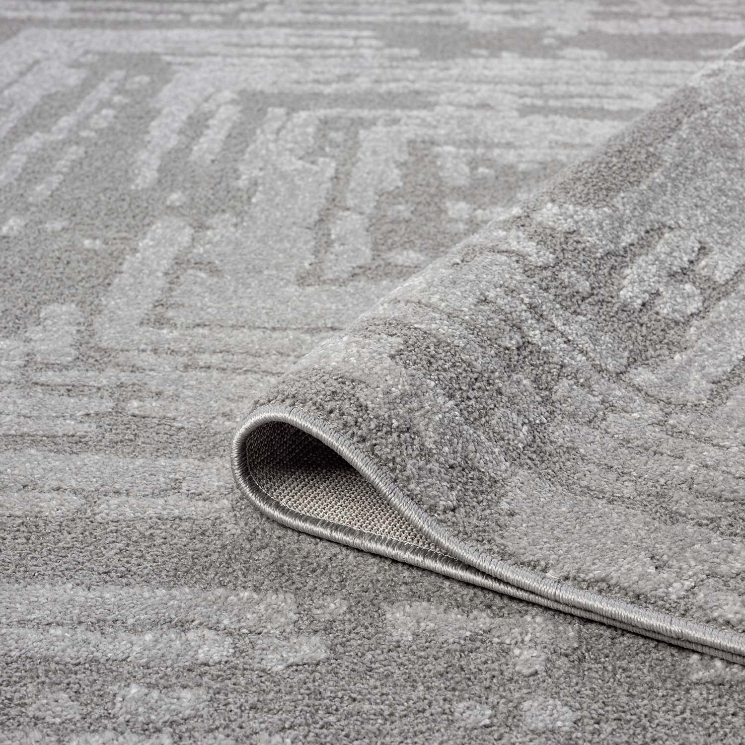 Maya 171 grau Moderner Designer Teppich