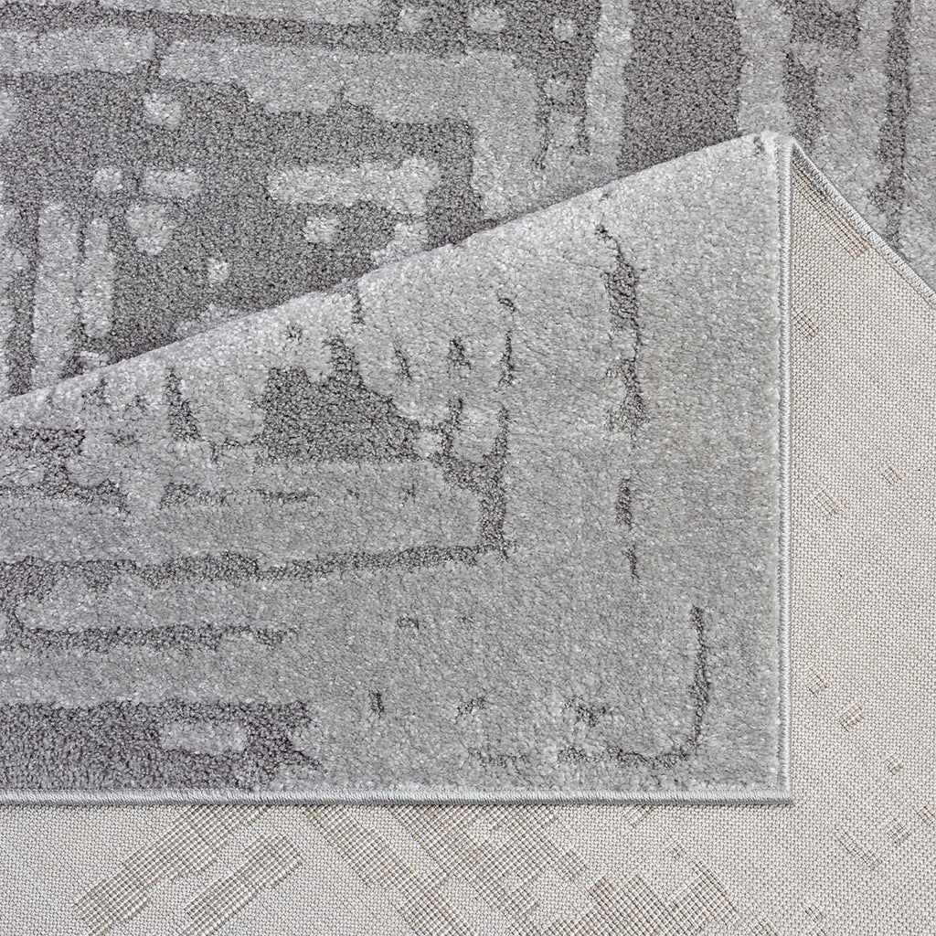 Maya 171 grau Moderner Designer Teppich
