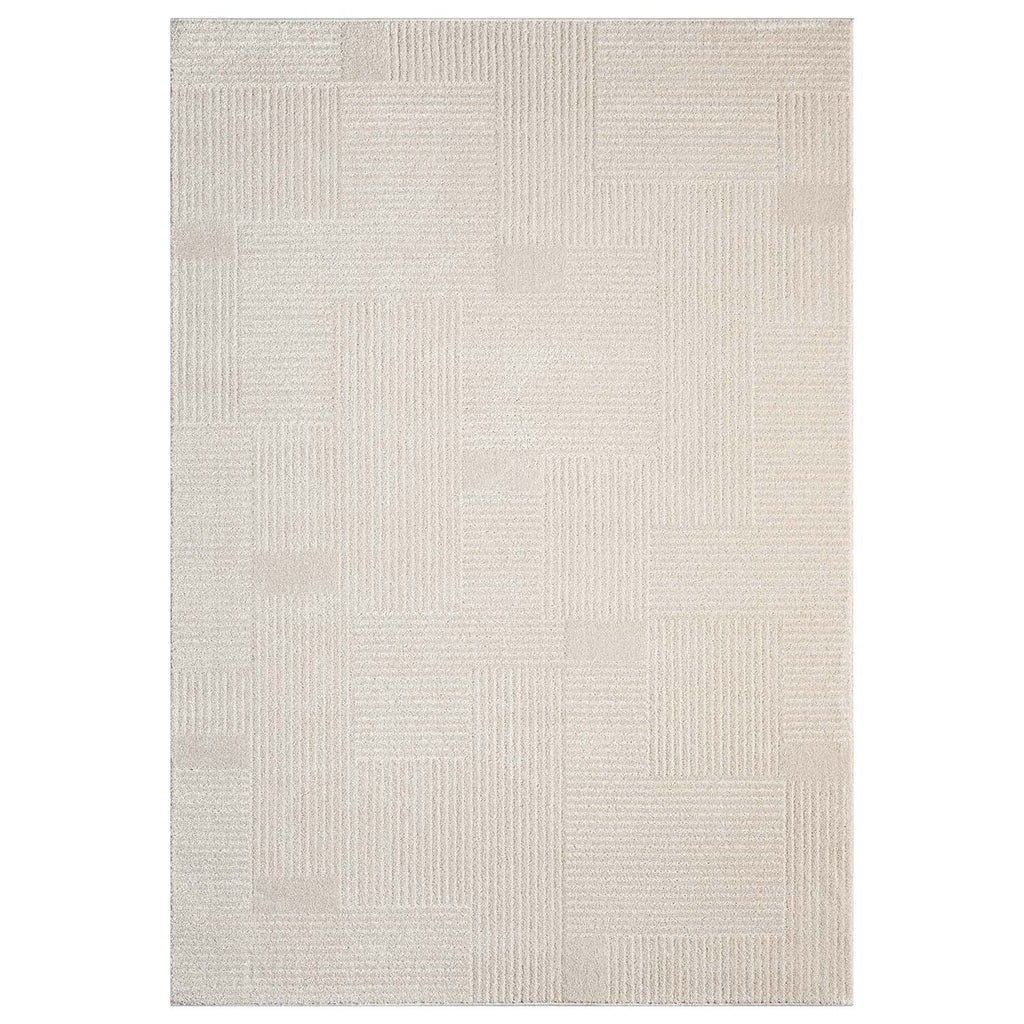 Maya 177 beige Moderner Designer Teppich