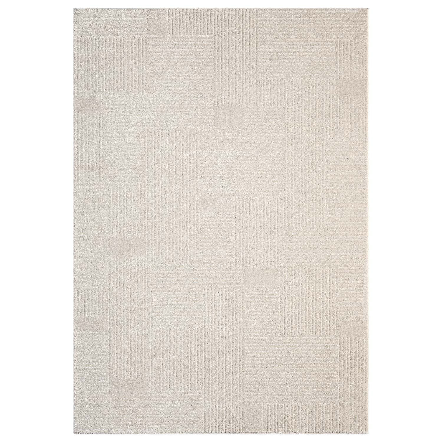 Maya 177 beige Moderner Designer Teppich