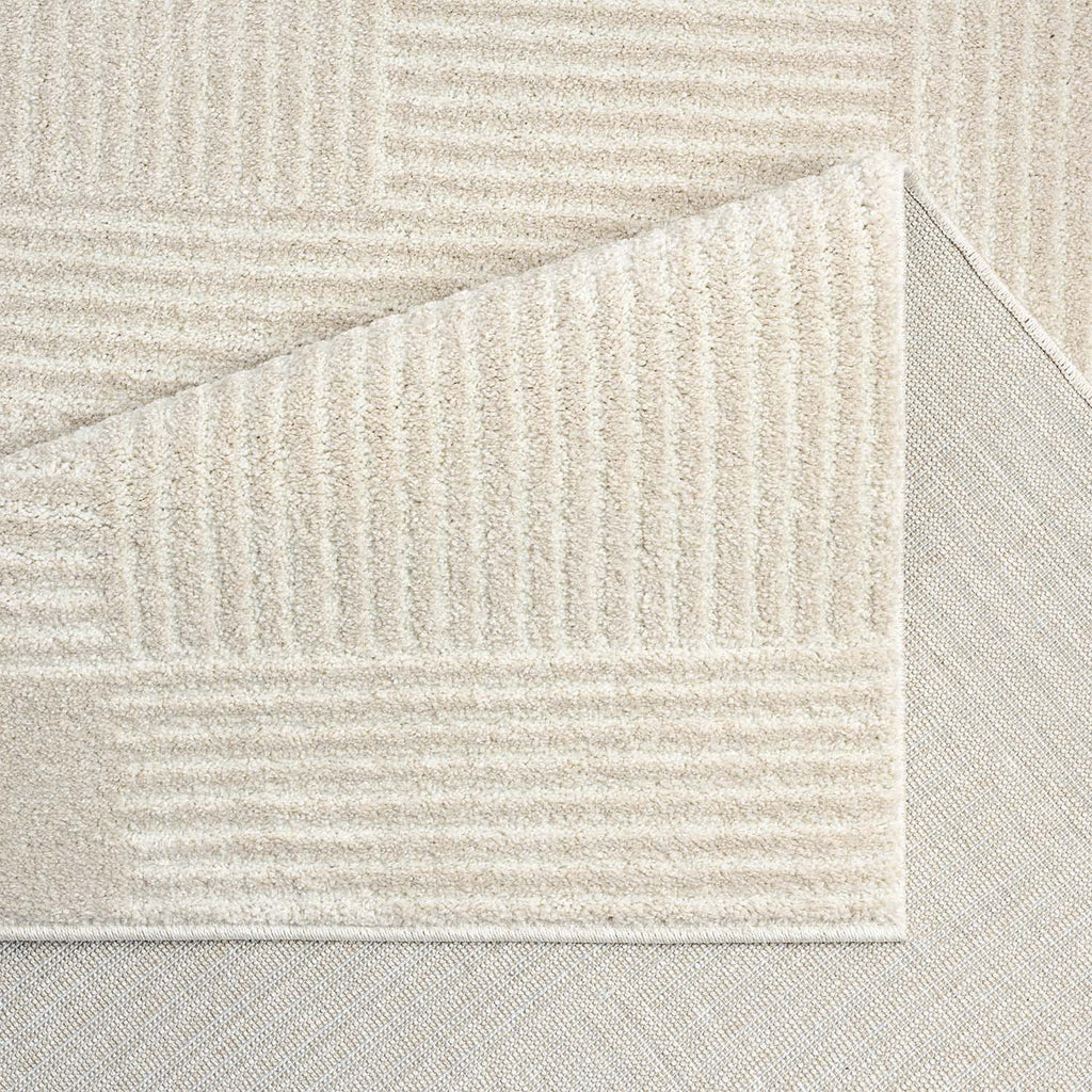 Maya 177 beige Moderner Designer Teppich