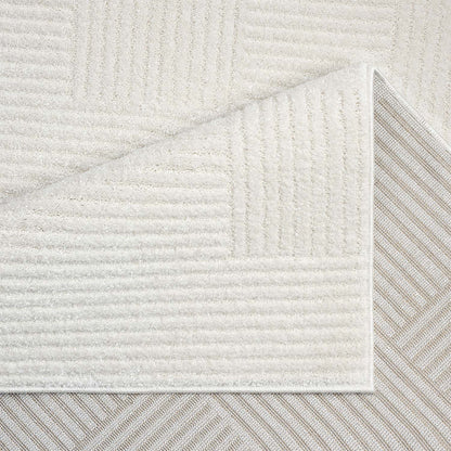 Fendi 177 creme Moderner Designer Teppich