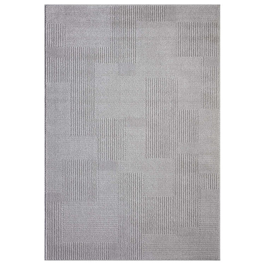Fendi 177 grau Moderner Designer Teppich