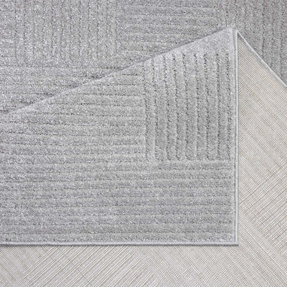 Fendi 177 grau Moderner Designer Teppich