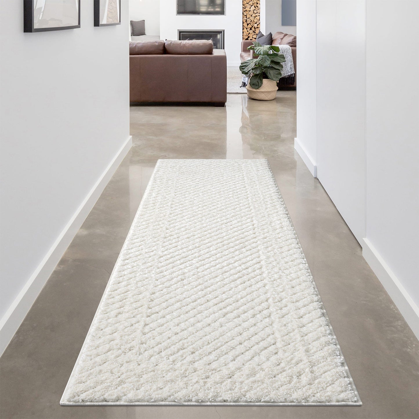 Fortino 627 creme Landhaus-, Boho & Skandi Stil Teppich