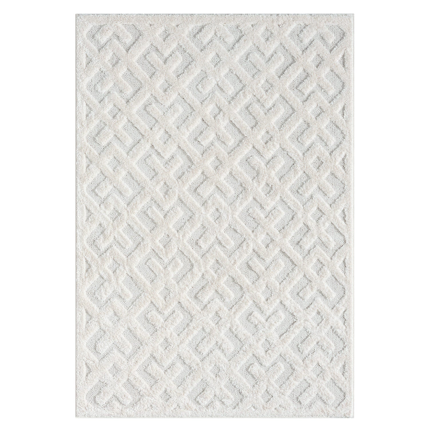 Fenya 737 creme Boho-Skandi-Stil Teppich