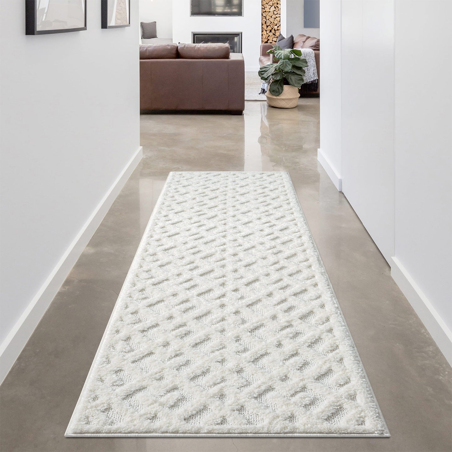 Fortino 737 creme Landhaus-, Boho & Skandi Stil Teppich
