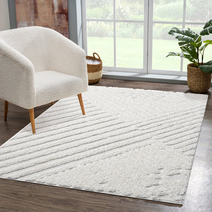 Fortino 749 creme Landhaus-, Boho & Skandi Stil Teppich