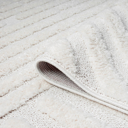Fortino 749 creme Landhaus-, Boho & Skandi Stil Teppich